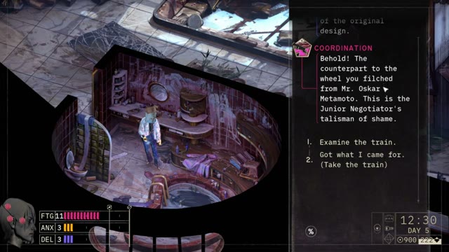 Zero Parades apartment crime scene with full HUD and investigation options