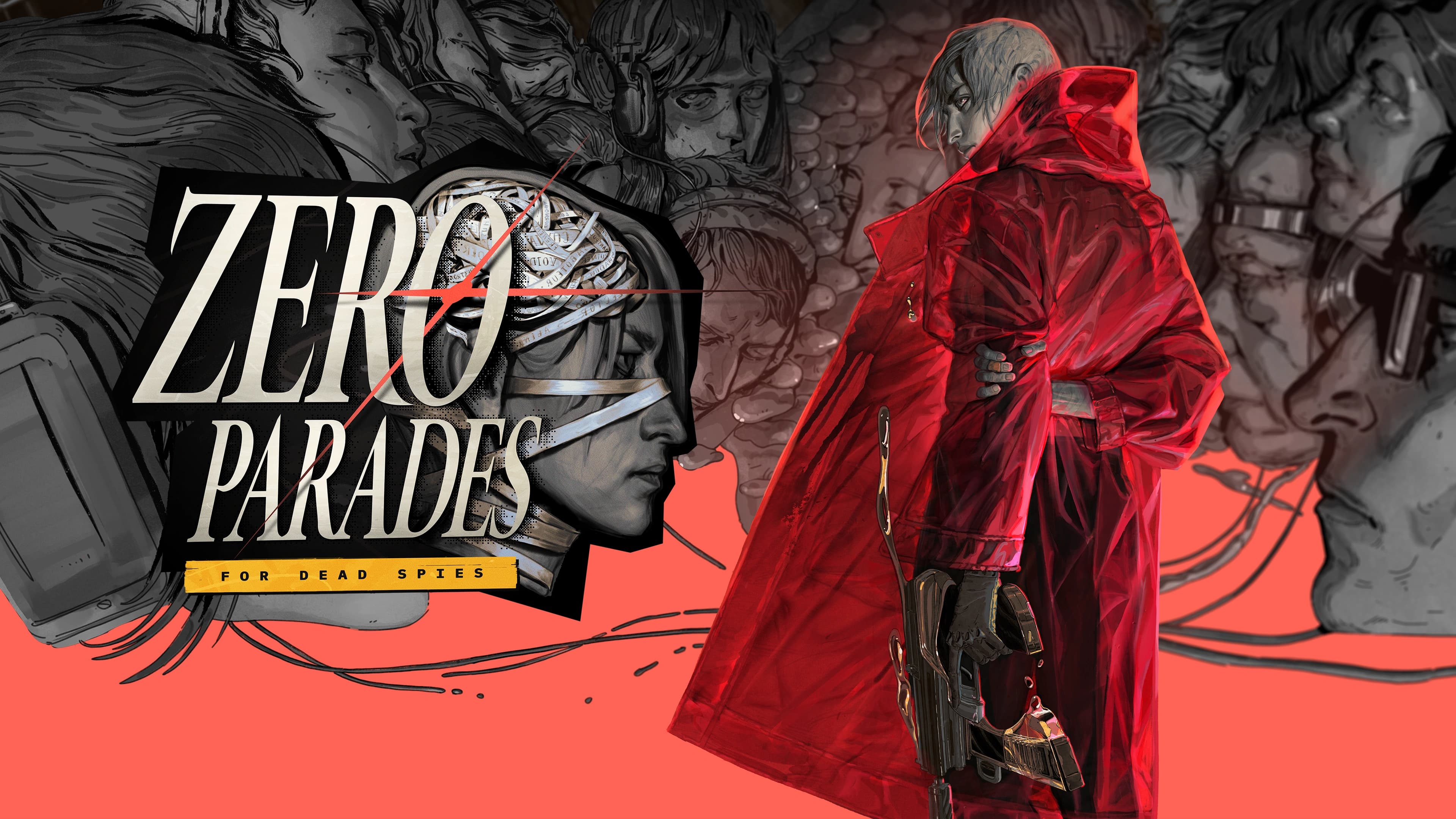 ZERO PARADES: For Dead Spies key art
